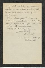 Nachlass Franz Steindachner, Brief von S. E. Meek an Franz Steindachner (14.05.1907), Inv.Nr. 335.02, Seite 2